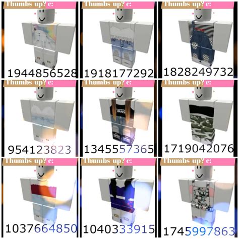 <strong>The Forest Clothing Codes</strong>. . Clothing id codes for roblox